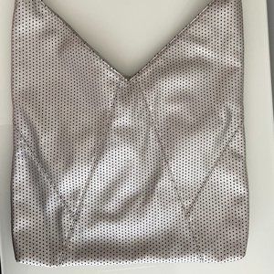 Steve Madden Vegan Leather silver shoulder bag